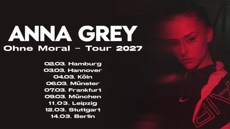 Anna Grey live in Berlin – Ohne Moral Tour 2027